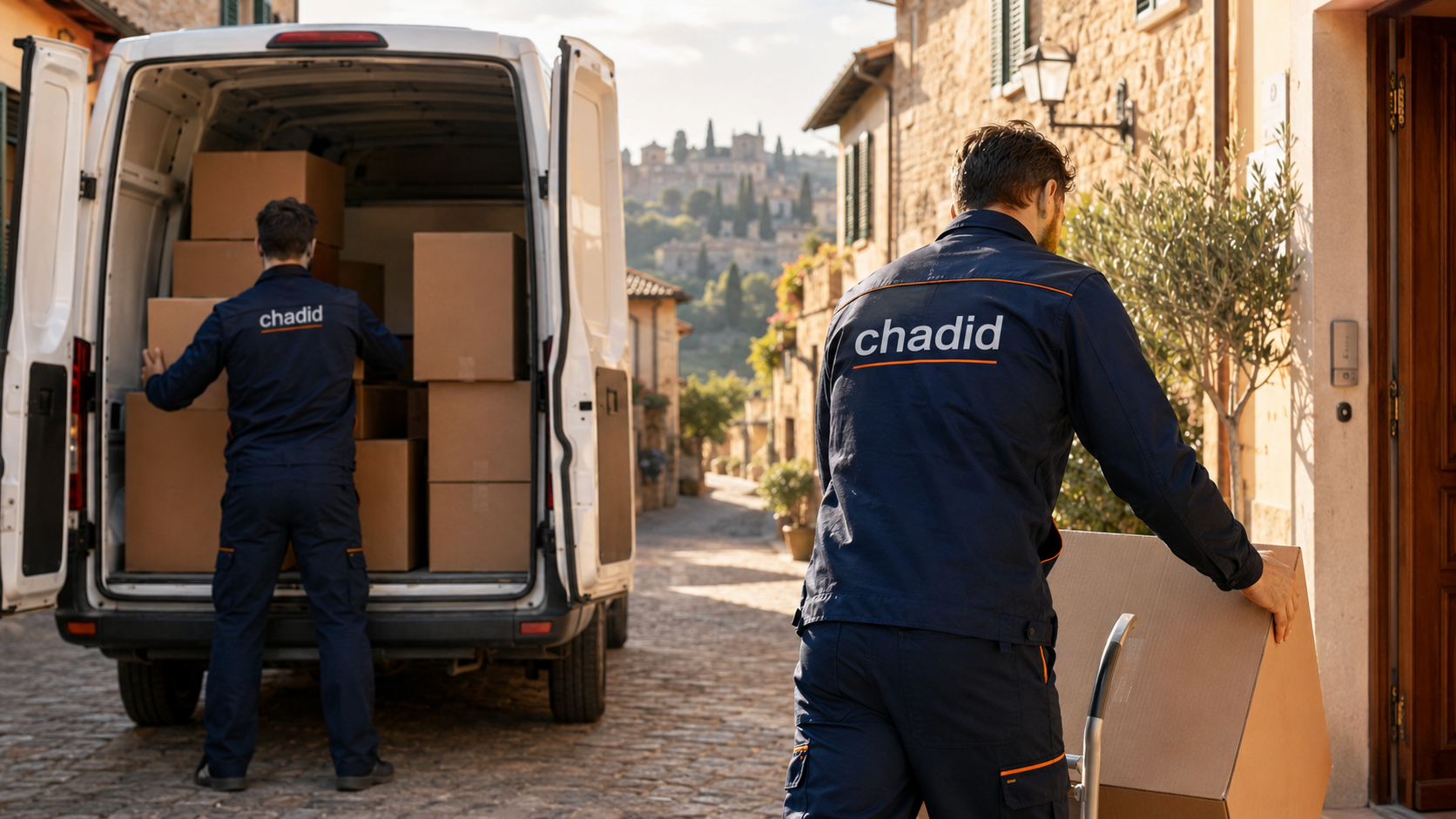 Team Chadid al lavoro